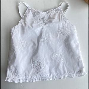 Janie And Jack Embroidered Seashells Top
